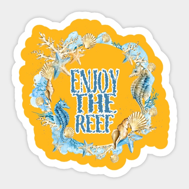 reef Sticker by focusLBdesigns